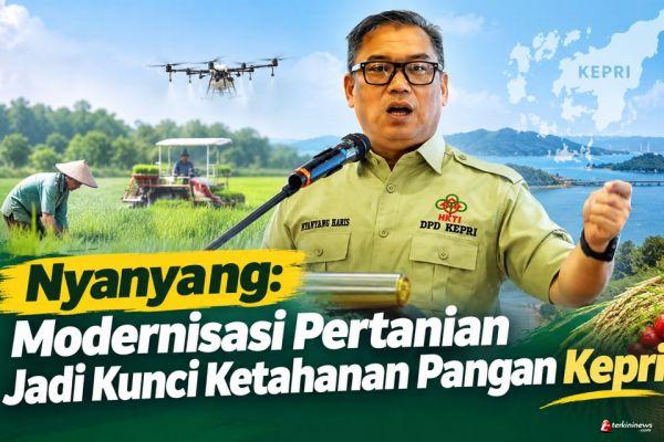 Wagub Kepri Nyanyang Dorong Modernisasi Pertanian di Hari Pangan Sedunia 2026, 12 Kelompok Tani Terima Bantuan