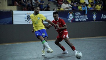 Ketua FFI Bangga Timnas Futsal Imbangi Brasil meski Kalah 0-3