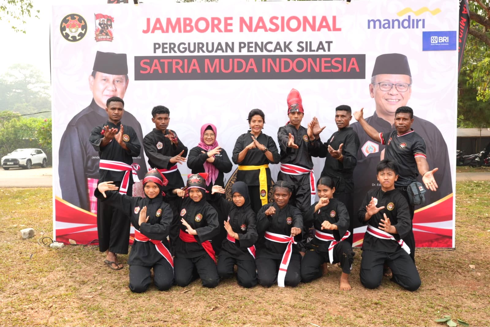 Ketua PPS-SMI Papua Yanni Bawa 8 Personel ke Jambore Nasional Cibubur, Tekankan Disiplin dan Sportivitas