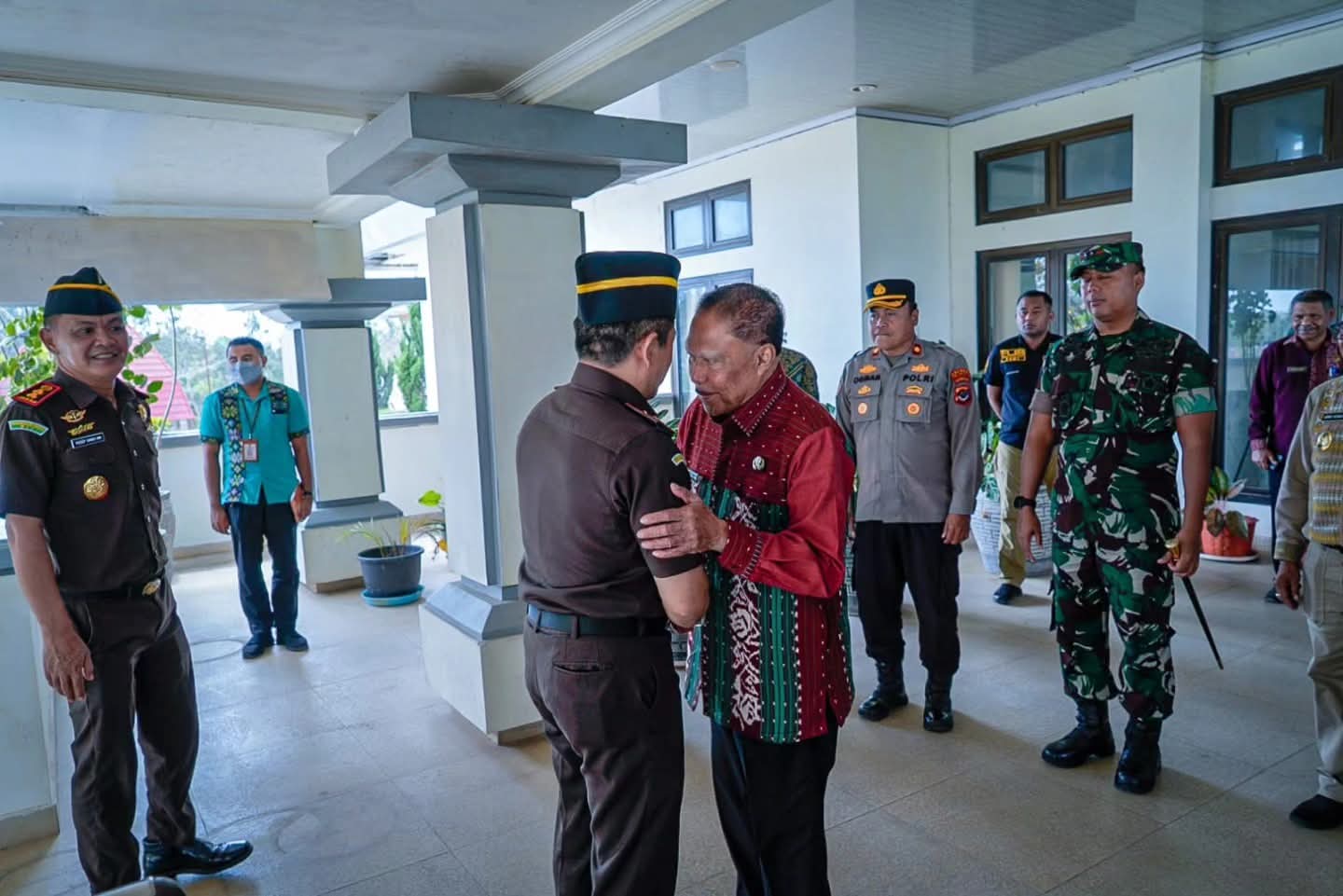 Kajati NTT Sambangi Pemkab TTS, Bahas Pengawasan Keuangan Daerah dan Pencegahan Korupsi