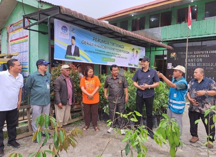 Perumda Tirtanadi Tanam 1.000 Pohon di Sibolangit dan Berastagi, Dirut Minta Perawatan Jalan Terus