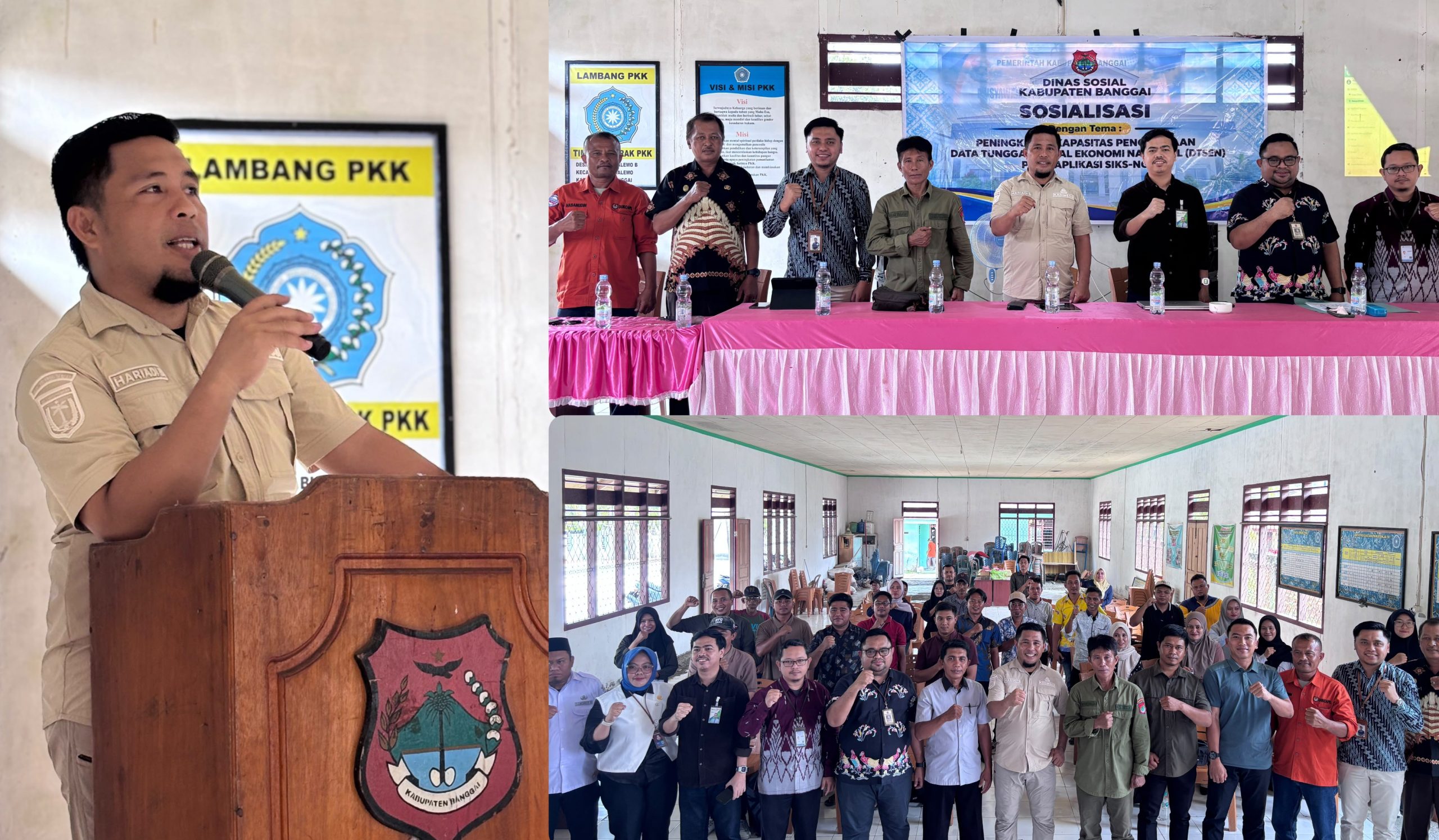 Dinsos Banggai Perkuat DTSEN dan SIKS-NG di Bualemo, Validitas Data Jadi Kunci Bansos Tepat Sasaran