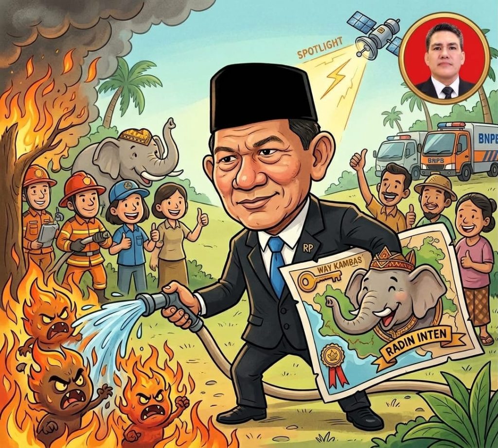 Letjen TNI Kristomei Sianturi Pimpin BNPB, Warga Lampung Berharap Penanganan Karhutla Way Kambas Lebih Cepat