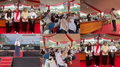 Disdik Bengkulu Utara Gelar Lomba Pidato Bahasa Inggris SMP-SMA di Gebyar Merah Putih Arga Makmur