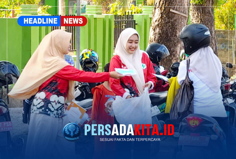 Puskesmas Unaaha Bagikan 250 Masker di Jalan Raya, Waspadai ISPA akibat Kabut Asap Konawe
