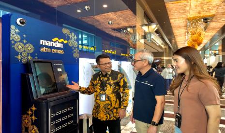Bank Mandiri Pasang ATM Emas di 28 Titik, Cetak Logam Mulia via Livin'
