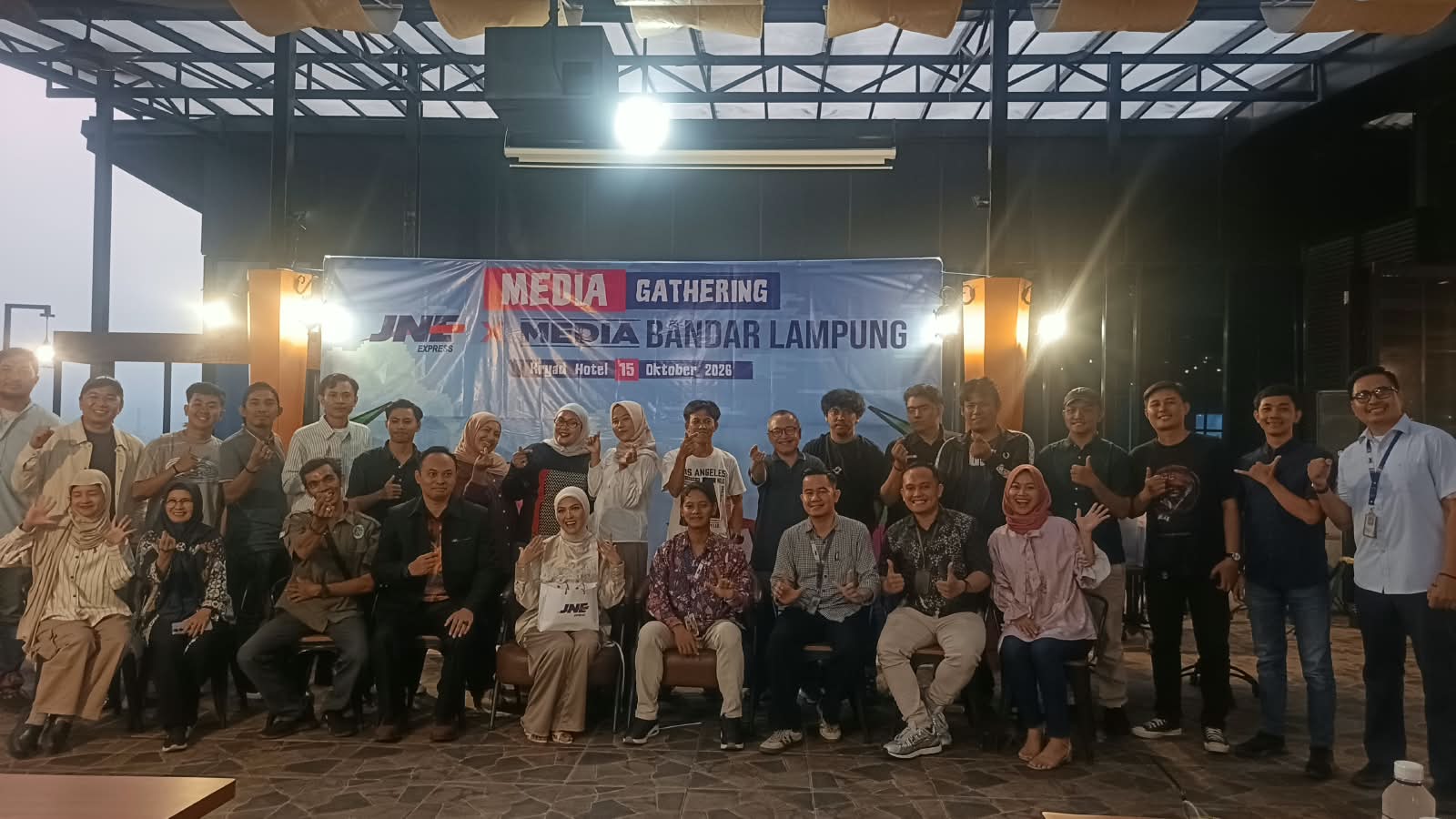 Owner Milea Cutting Ajak Media dan JNE Kolaborasi Bangkitkan Ekonomi Lampung Lewat UMKM