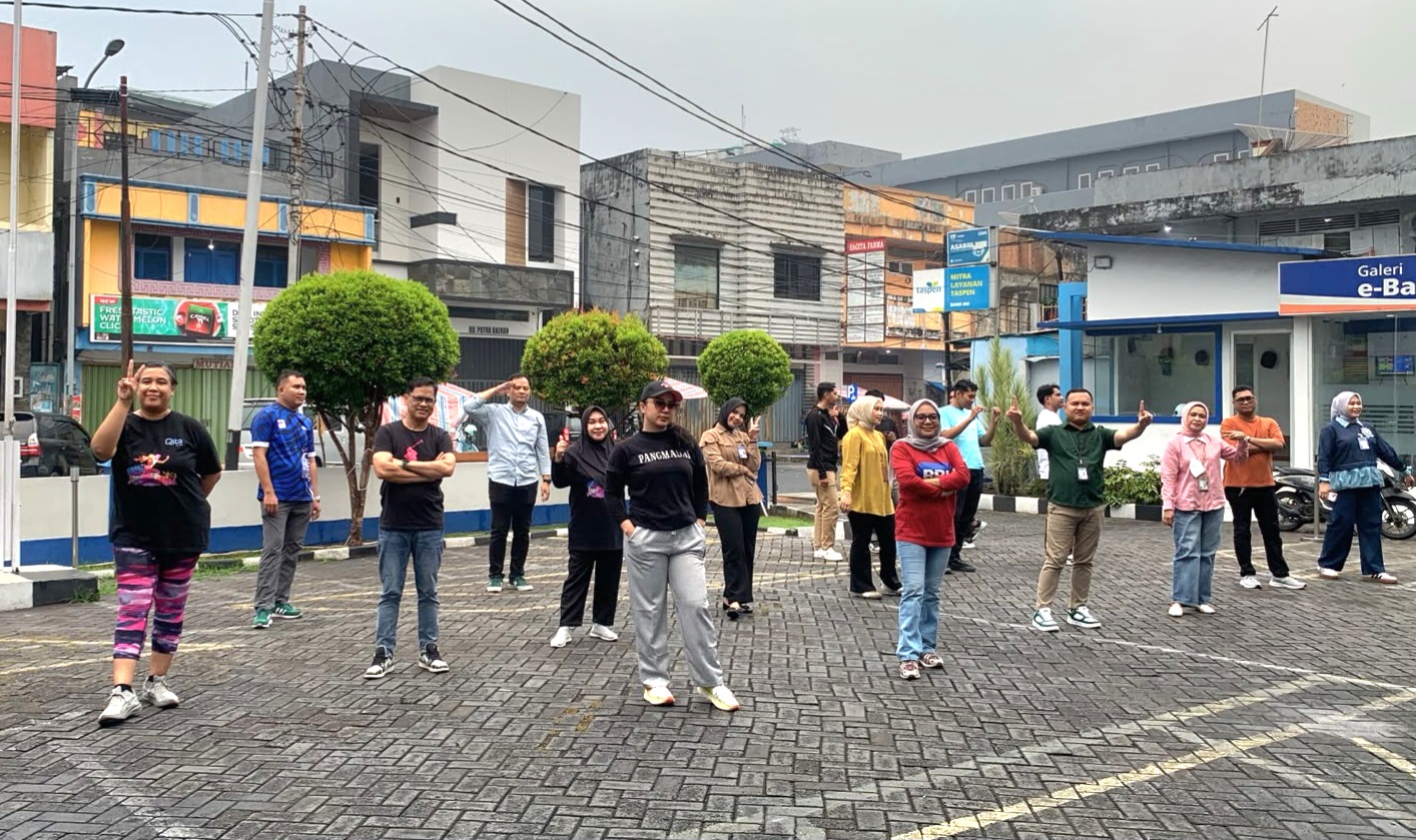 BRI Kanca Ternate Gelar Zumba Bersama 16 Oktober 2026, Dorong Produktivitas dan Work-Life Balance Pegawai