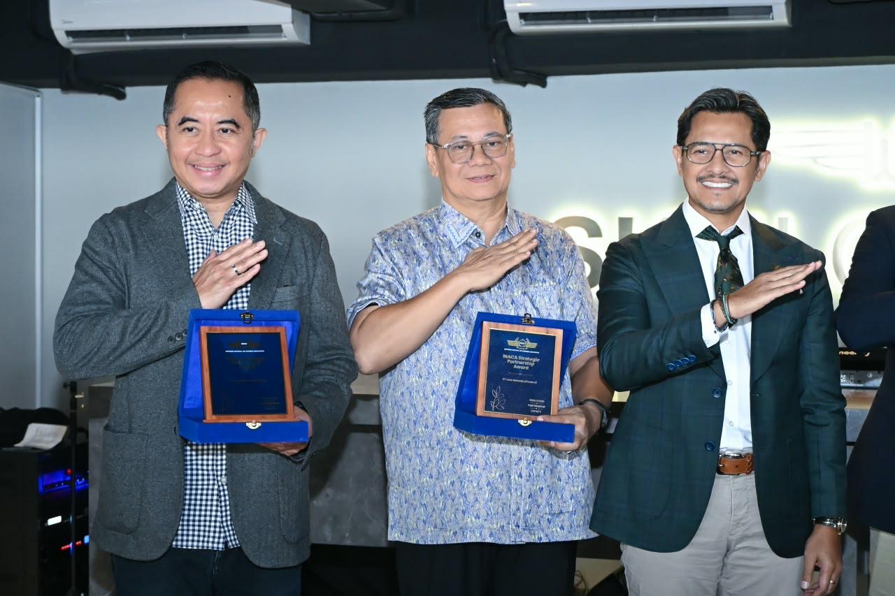 Jasa Raharja Raih INACA Strategic Partnership Award di HUT ke-56, Perkuat Perlindungan Penumpang Penerbangan