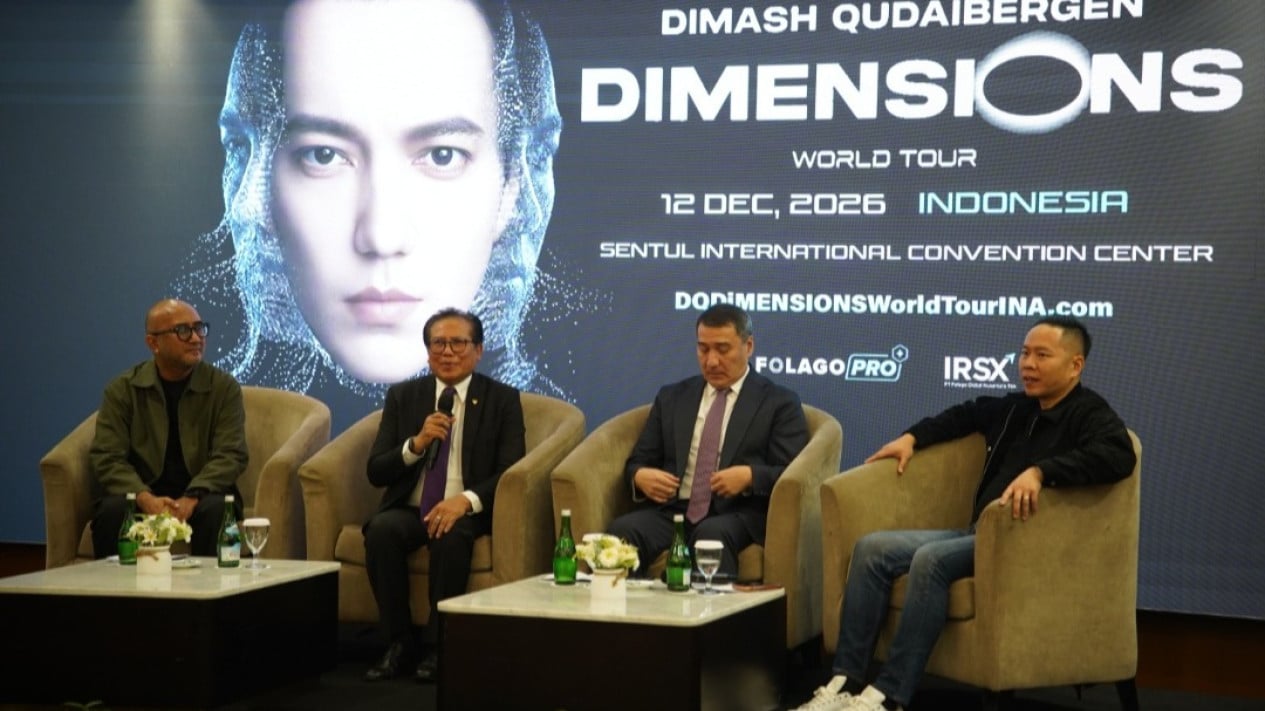 Dimash Qudaibergen Gelar Konser Perdana di Indonesia 12 Desember 2026