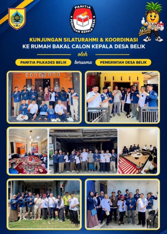 Kades Belik Sambangi 5 Calon Jelang Pilkades Pemalang 9 November 2026, Bawa Pesan Damai dan Kerukunan