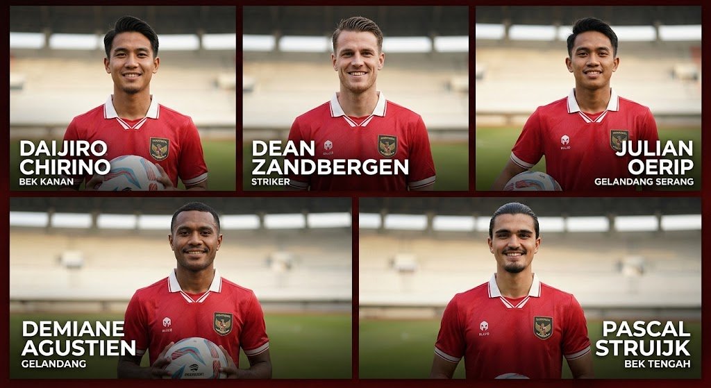 5 Pemain Keturunan Masuk Radar Timnas Indonesia, John Herdman Pantau Bek hingga Striker Jelang Kualifikasi Piala Dunia 2030