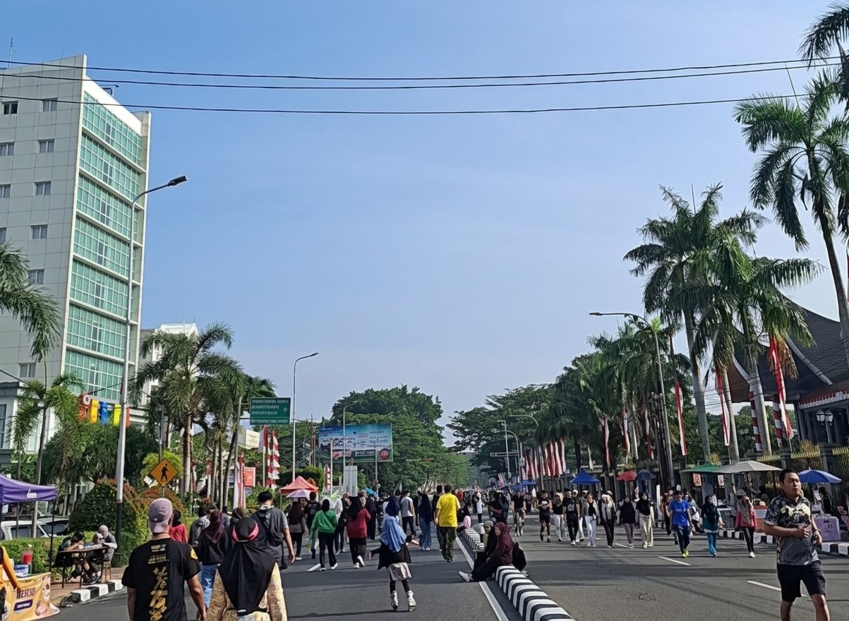 ISPU Padang 324 Kategori Berbahaya, Dispora Sumbar Tiadakan CFD Minggu Ini