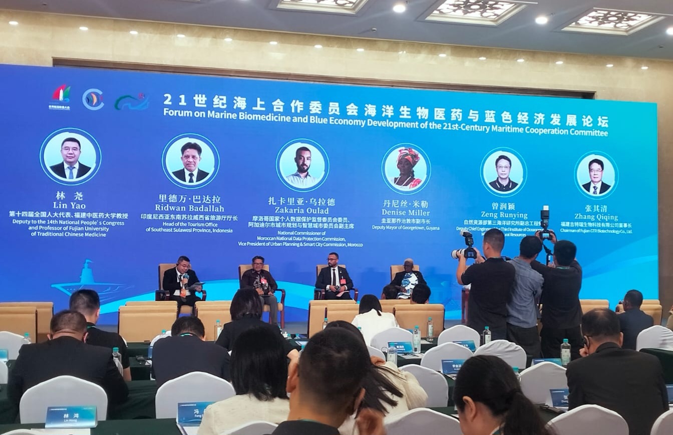 Kadispar Sultra Paparkan 4 Zona Potensi Bahari di Forum Maritim Fujian, Produksi Rumput Laut 212.992 Ton Jadi Andalan