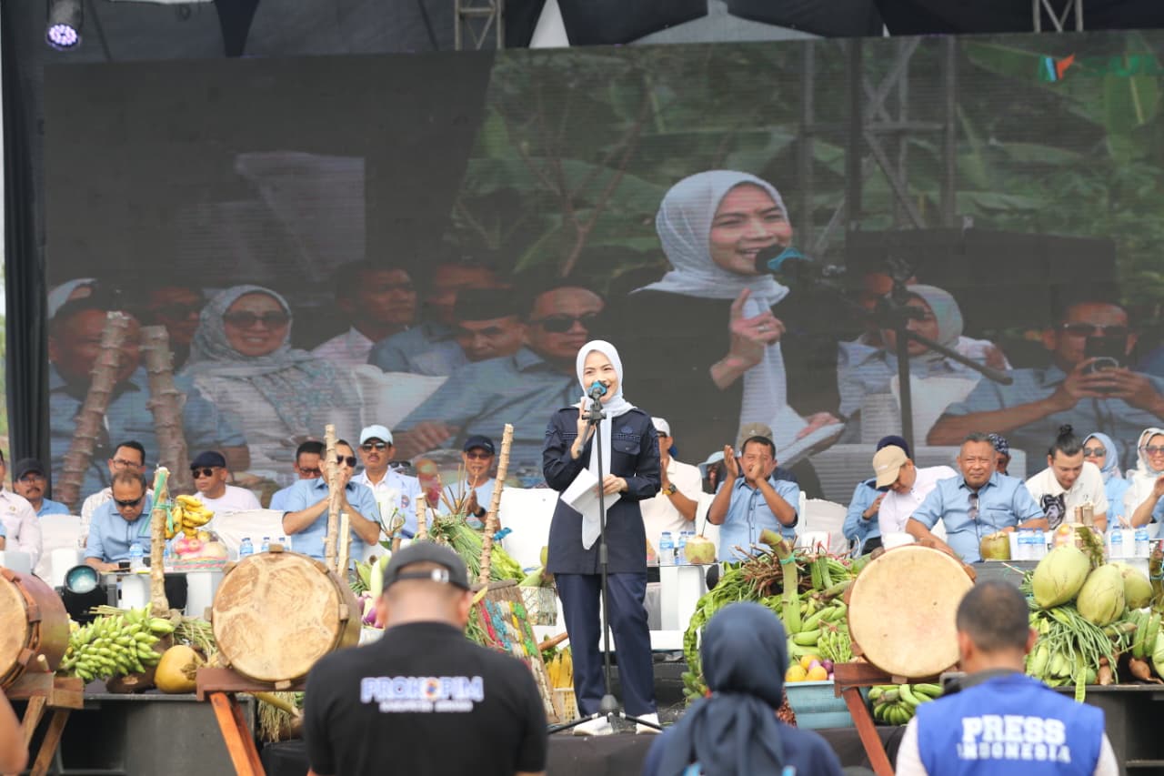 Bupati Serang Ratu Zakiyah Buka Sangga Nagara Festival 3, Sebut Petani Tulang Punggung Swasembada Pangan