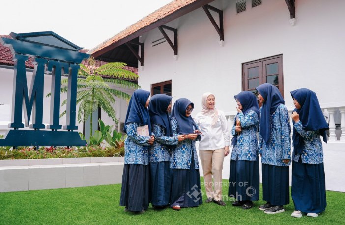 150 Pelajar SMP Muhammadiyah Toboali Belajar Sejarah Timah Langsung di Museum Timah Indonesia Pangkalpinang