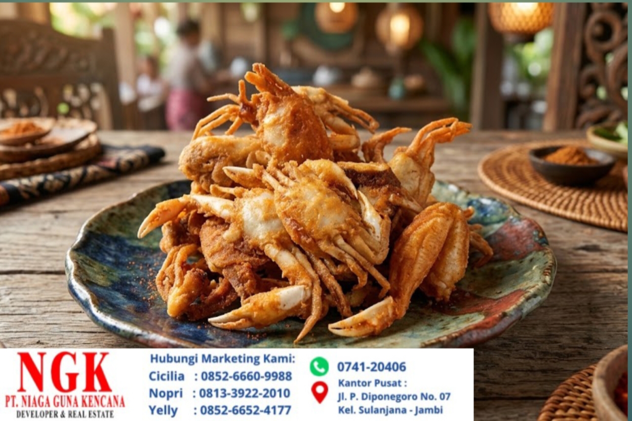 Resep Baby Crab Krispi Renyah ala Kuliner Jalanan, Cukup 500 Gram Kepiting Mini dan Bumbu Dapur