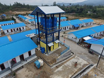 WIKA Bangun SPAM Sumut Pascabencana, Air Minum 995 Rumah Dipulihkan