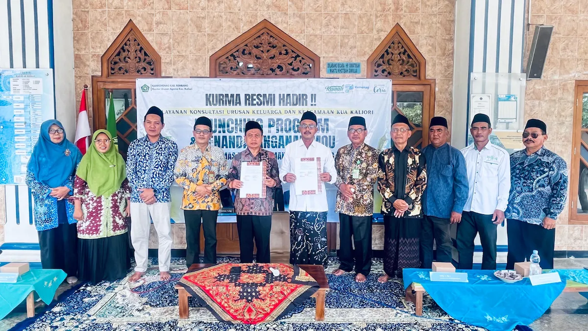 KUA Kaliori Rembang Luncurkan Layanan Konsultasi KURMA di Masjid, Jawab 766 Kasus Perceraian Sepanjang 2026