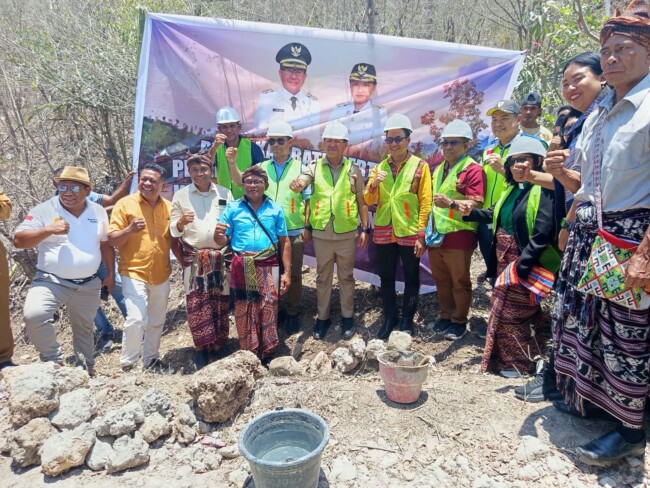 Pemkab Kupang Mulai Bangun Jalan Ikan Foti Sepanjang 4 Km, Anggaran Rp 16 Miliar