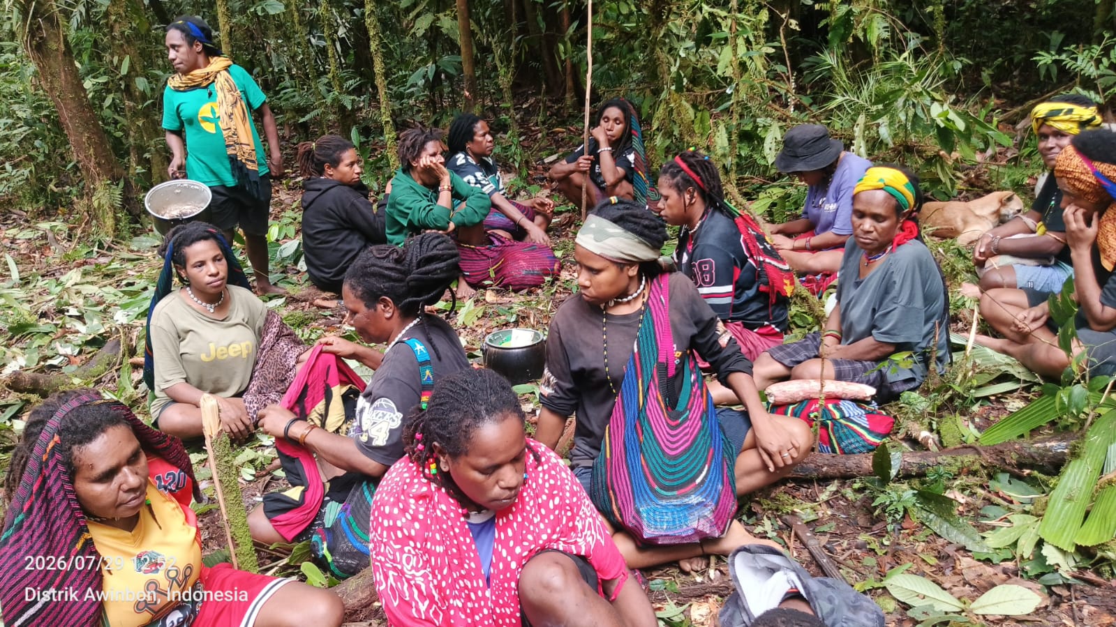 DKP KINGMI Serukan Perlindungan Warga Sipil Korowai, 26 Ibu dan Anak Dilaporkan Mengungsi ke Hutan
