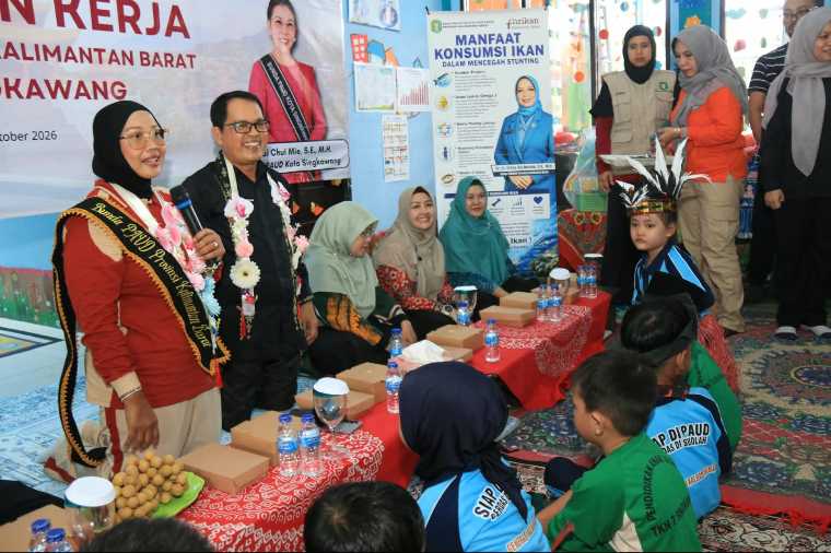Bunda PAUD Kalbar Erlina Ria Norsan Dorong Mutu Pendidik Non-ASN dan Penguatan Karakter Anak Sejak Dini