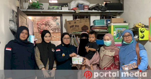 Program Orang Tua Asuh Anak Stunting: Imigrasi Parepare Salurkan Bantuan Gizi
