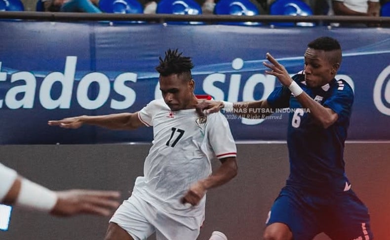 Timnas Futsal Indonesia Kalah 0-2 dari Cape Verde di Copa Das Nacoes 2026