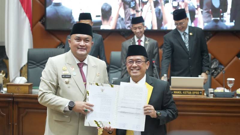 Bupati Bogor Rudy Susmanto Apresiasi DPRD Ajukan 3 Raperda Inisiatif, dari Perlindungan Masyarakat Adat hingga Air Minum