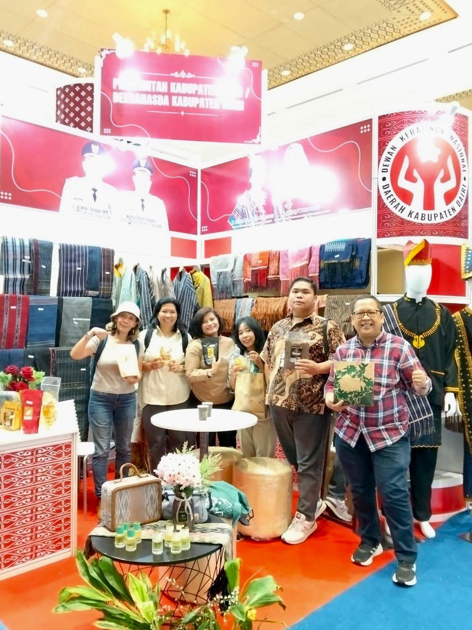 Kopi Sinaok hingga Keripik Dairi Binaan PT DPM Dipromosikan di INACRAFT 2026