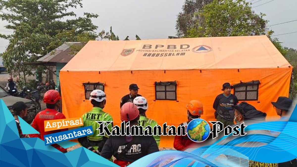 Karhutla Blok Merah Banjarbaru Dikerahkan 80 Personel Gabungan dari 20 Perusahaan Tambang