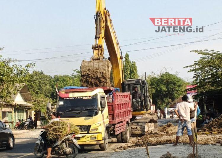 BBPJN Bangun Gorong-Gorong di Jalan Nasional Blora-Cepu, Anggaran Preservasi Rp10,6 Miliar