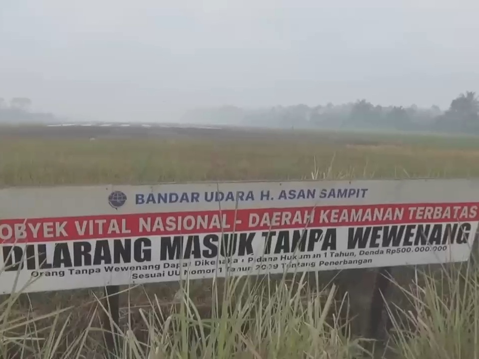 DPRD Kotim Dorong Kajian Ulang Pemindahan Bandara H Asan Sampit ke Ujung Pandaran