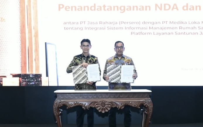 Jasa Raharja dan RS Hermina Teken MoU Integrasi SIMRS, Uji Coba Terbatas Mulai Desember 2026