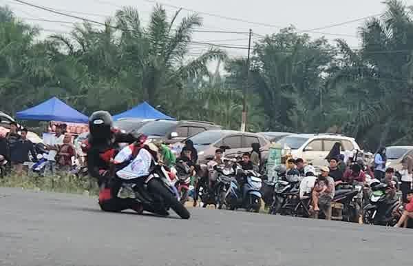 Dirlantas Polda Bengkulu Minta Anak Muda Stop Balap Liar, Salurkan Hobi di Sirkuit Sementara Jalan Merah Putih Pekan Sabtu