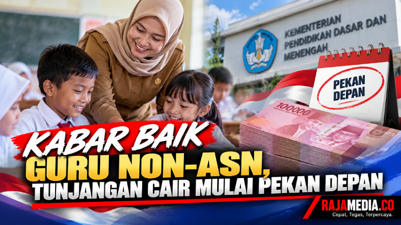 Tunjangan Guru Non-ASN Cair Mulai Pekan Depan, Ini Prosesnya