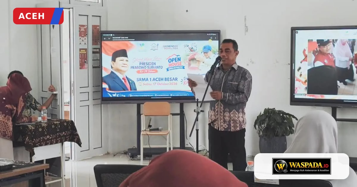 Pemkab Aceh Besar Perkuat Sekolah Rakyat untuk Anak Keluarga Miskin, Bupati Tekankan Pemerataan Pendidikan