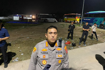 Polda Banten Atur Pemulangan Bergilir Suporter Persija dan Persita, 30 Bus Dikawal hingga Tol