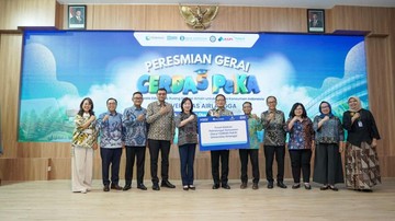 BRI Dukung Gerai CERDAS PeKA UNAIR, Ruang Edukasi Literasi Digital Mahasiswa