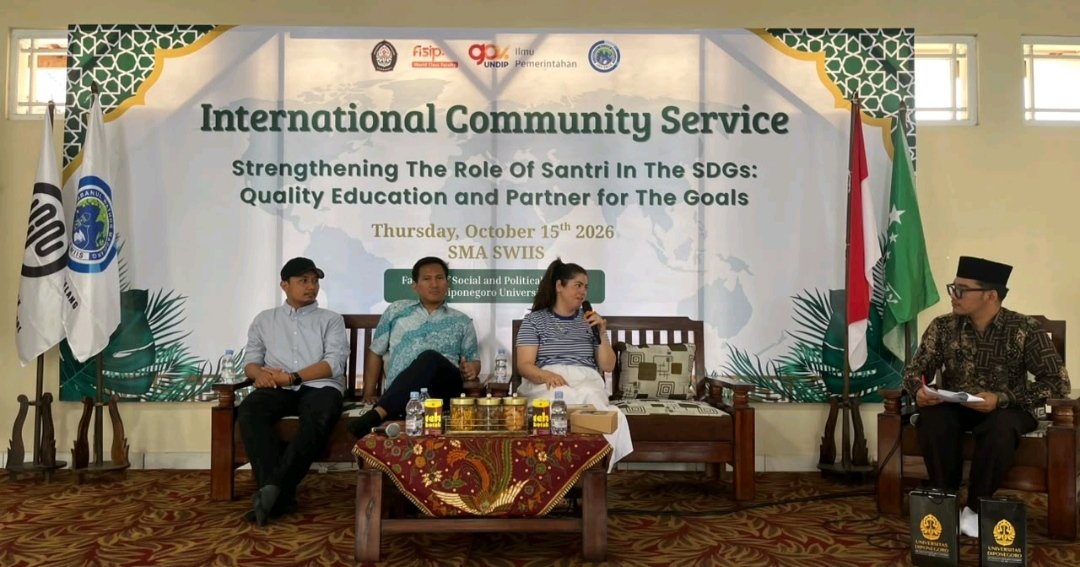 Ratusan Santri SWIIS Magelang Didorong Kuliah ke Jerman, Jepang, dan Turki Lewat Program FISIP Undip