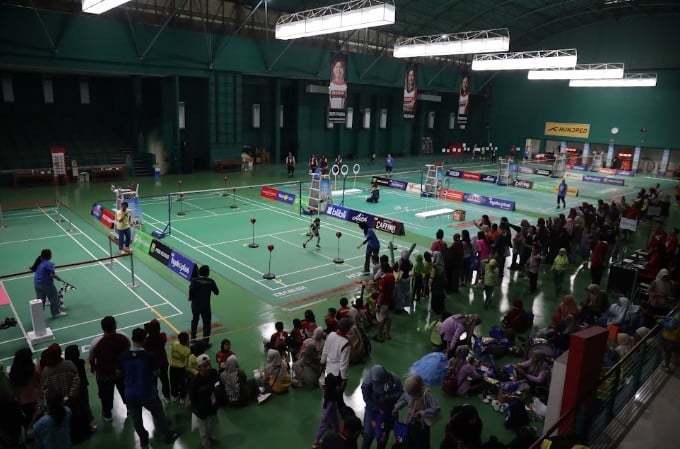 MilkLife Festival SenengMinton Kudus Diikuti 360 Siswa SD dan MI