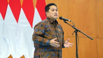 Survei PPI: Erick Thohir Masuk Tiga Pejabat Berkinerja Terbaik