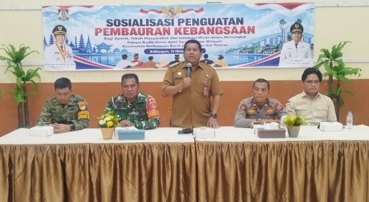 Camat Balikpapan Barat Ajak Warga Perkuat Persatuan Lewat Sosialisasi Pembauran Kebangsaan