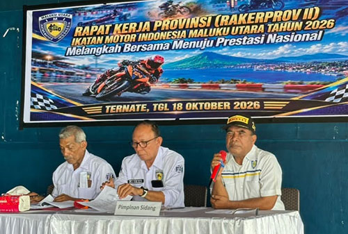 IMI Maluku Utara Gelar Rakerprov di Ternate, 21 Klub Otomotif Ikut Merumuskan Program Kerja