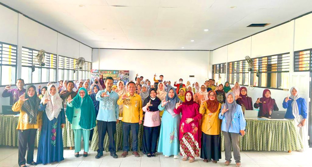 70 Pengelola Perpustakaan di Gorontalo Ikuti Bimtek Pengolahan Buku di Boalemo