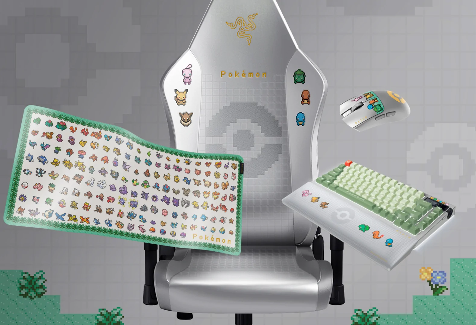 Razer Rilis Periferal Gaming Pokemon Pixel Art, Pre-Order 15 Oktober