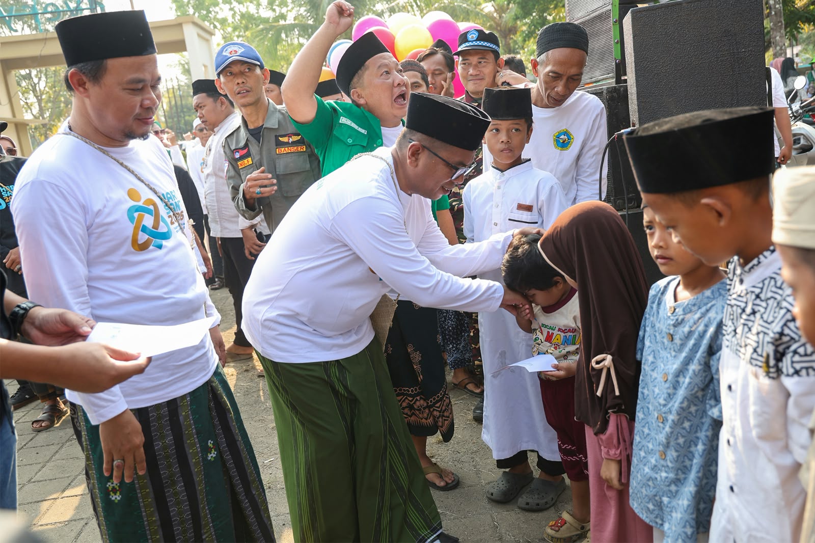 Hari Santri 2026 di Pandeglang, 218 Anak Yatim Terima Santunan dan Bantuan Pesantren