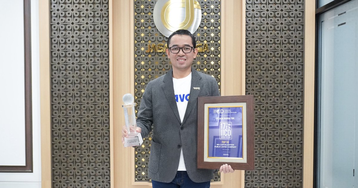 Jasa Marga Raih Dua Penghargaan Tata Kelola IICD 2026