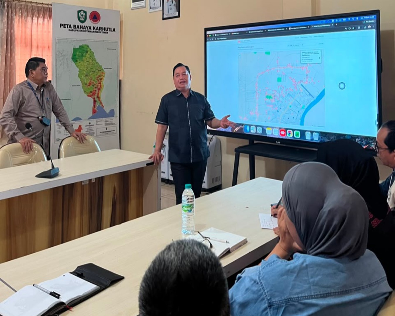 Karhutla di Camba dan Ganepo Kotim Meluas, Bupati Halikinnor Sebut Ketersediaan Air Jadi Kendala Utama
