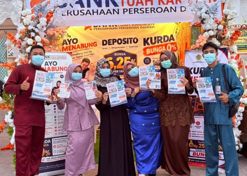 BPR Tuah Karimun Buka Stan Bazar di Enjoy Karimun, Tawarkan Deposito Bunga 6,25 Persen